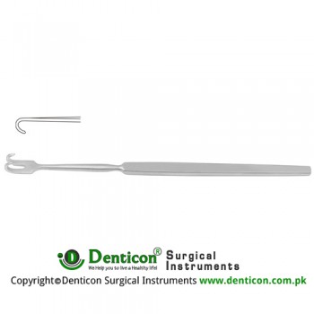 Wound Retractor 1 Blunt Prong Stainless Steel, 16.5 cm - 6 1/2"